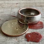 祝成人‼︎2000年製　NEW HAMPSHIRE州コインリング樽型