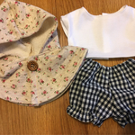 ぽぽちゃん服　ポンチョセット