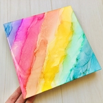 アルコールインクアート  木製パネル　送料無料‥+*