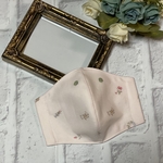 ♡×2900  再販29回目♡三層マスク　オールシーズンマスク　レトロポップ　ピンク　小池百合子  小池都知事風  おしゃれ　インナーマスク　マスクカバー  秋用　冬用　秋冬用