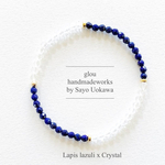 【お守り】Lapis Lazuli x Crystal 