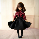 リカちゃん服＊たっぷりフレアスカート＊ブライス＊ジェニー