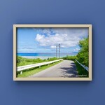 The road toward happiness 〜沖縄の風景をあなたのお部屋に〜【写真サイズやパネル加工・フレーム付きが選べる】