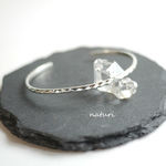 【tronc】sv925 hammered bangle