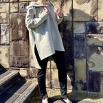 洗える♡もっちりとした生地感とっても可愛い「もちもちパーカー」春色！！フリーサイズ  旅行 お出かけ ステイホーム ワンマイル お食事 XL 2L 3L