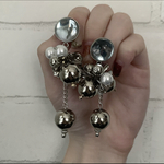 シルバーパールピアス