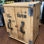 【男前ヴィンテージ カラー登場‼️ダークウォルナットカラー✨】ヴィンテージ 風 インテリア 家具 収納ボックス