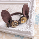 【本革使用】⚙🐰うさぎ✖️⚙スチームパンクゴーグル⭐︎オビツ11ねんどろいどどーる