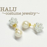 ★再販★シンプルパールピアス
