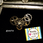 【送料無料】お気に入り100★記念ブローチ