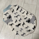【lunatan0405様専用】着せやすい！犬服わんちゃん柄タンクトップ