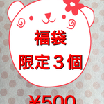 <限定３個>500円福袋
