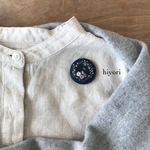 刺繍ブローチ