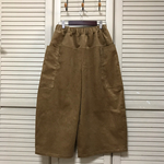 C&Sフレンチコーデュロイのコクーンパンツ