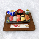 ミニチュア＊お寿司定食＊送料無料