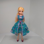 リカちゃん服＊1950年代風ラップワンピース