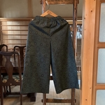 古布使いのパンツ　もみの木(着物リメイク)