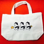 お相撲さんのぷりけつランチトート（黒）【送料込】