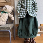 リカちゃん服＊バルーンスカート・森の色