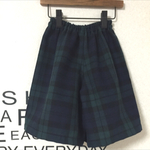 ブラックウォッチ ガウチョパンツ  120cm