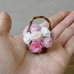 小さな花かご