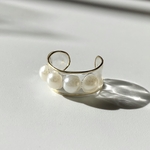 wire ring pearl