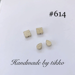 #614 小ぶり メタルピアス