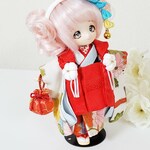 オビツ11着物&被布🌸女の子の祝い🌸