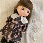 試作品価格&送料無料　ソランちゃん　ハンドメイド服　フェリシテココアブラウン