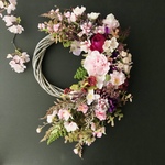 Autumn leaves wreath 