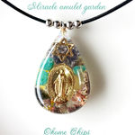 Miracle amulet garden　オルゴナイトペンダント