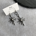 Re ▽ Sun charm Pierce