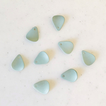 Aloe Green Curved Triangle Pendant Tops
