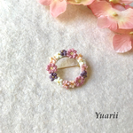 小さなお花のブローチ