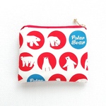 Polar Bear ＊ フラットポーチ    ミニポーチ