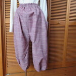 ウールのもんぺパンツ　着物リメイク