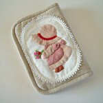先染め　スーちゃん　お薬手帳ケース・母子手帳ケース