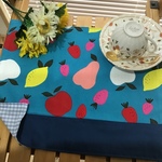【再】給食ランチョンマット❤️32×42可愛いフルーツたち
