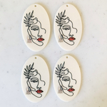 【C】Funny Face Pendant Tops