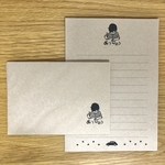 男の子　ありがとう　レターセット