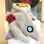 【KIDS】深海魚(海の生物)なネックウォーマー★ラブカ