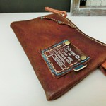 茶色牛革のカードケース＊レザー＊男前＊小銭入れ