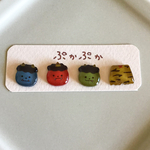 おにとおぱんつのピアス/イヤリング(4種セット)