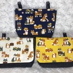 移動ポケット 柴犬　3カラーから選んで頂けます