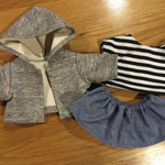 ぽぽちゃん服　パーカーセット①