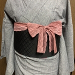 アンティークローズ　帯揚げ　帯飾り