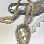Lacy Cotton ネックレス（レムリアン水晶）