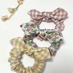 再販　LIBERTY   リバティ  シュシュ ♡ キッズ ベビー 3個セット 