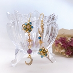 再販♡月詠の花のピアス(イヤリング)