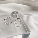 【sale】silver ring set